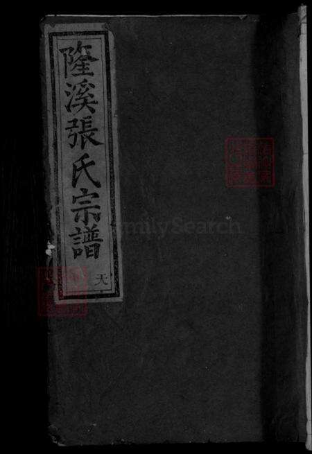 浙江省金华市张氏族谱-隆溪丽水张氏宗谱.pdf电子版缩略图