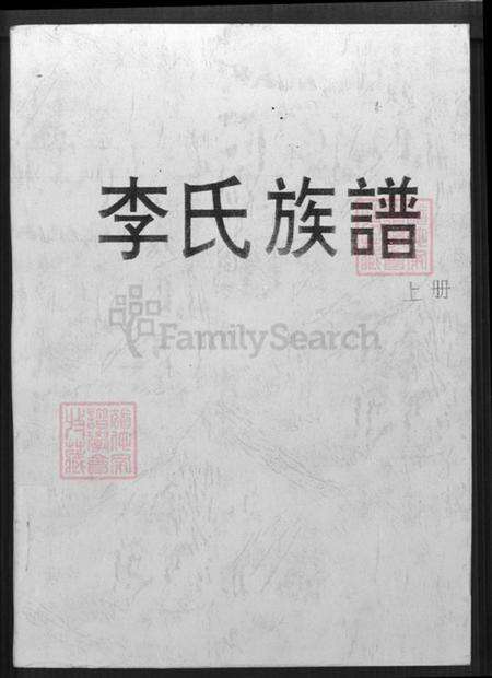 福建省龙岩市上杭县稔田镇李氏惇叙堂族谱-李氏族谱.pdf电子版缩略图