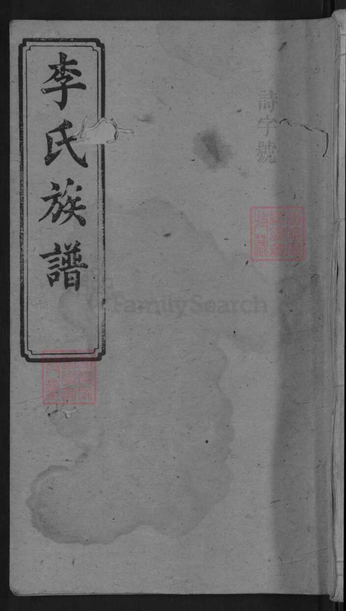 福建省龙岩市上杭县李氏陇西堂族谱-李氏族谱.pdf电子版缩略图