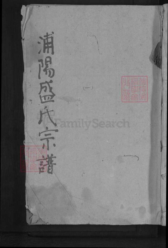 浙江省杭州市萧山区萧山盛氏族谱-浦阳盛氏宗谱.pdf电子版缩略图