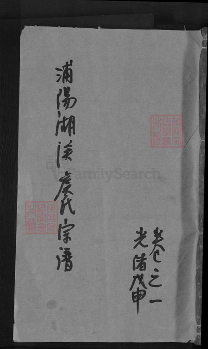 浙江省金华市东阳市湖溪镇虞氏族谱-浦阳湖溪虞氏宗谱.pdf电子版缩略图