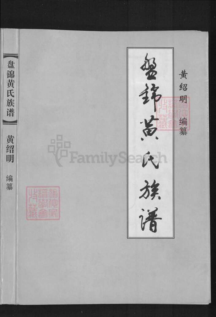 辽宁省盘锦大洼区黄氏族谱-盘锦黄氏族谱.pdf电子版缩略图