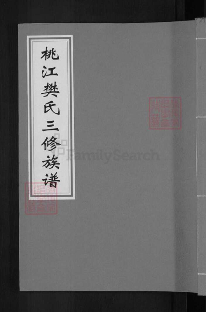 江西省赣州市信丰县樊氏族谱-桃江樊氏三修族谱.pdf电子版缩略图