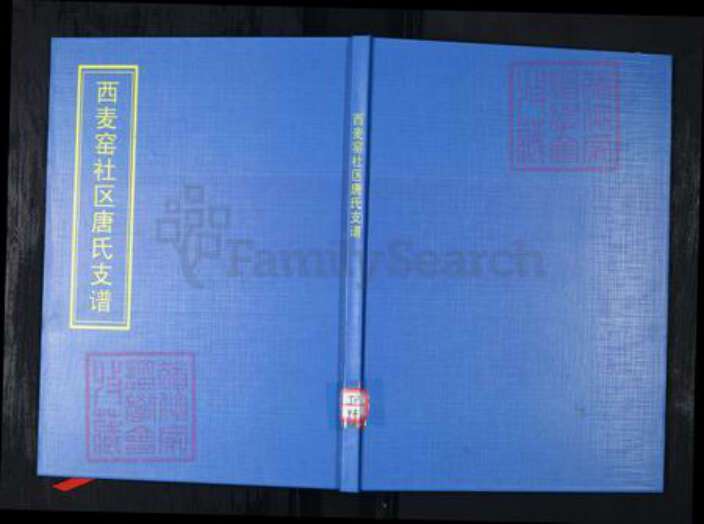 山东省青岛市崂山区唐氏族谱-西麦窑社区唐氏支谱.pdf电子版缩略图