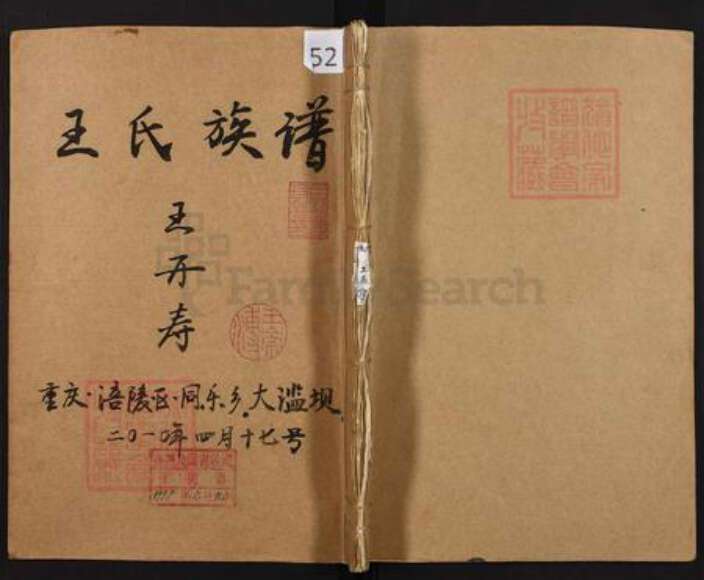 重庆市涪陵区王氏族谱-王氏族谱.pdf电子版缩略图