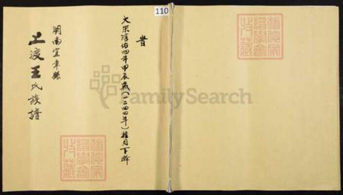 湖南省郴州市宜章县里田镇王氏族谱-湖南宜章县上渡王氏族谱.pdf电子版缩略图