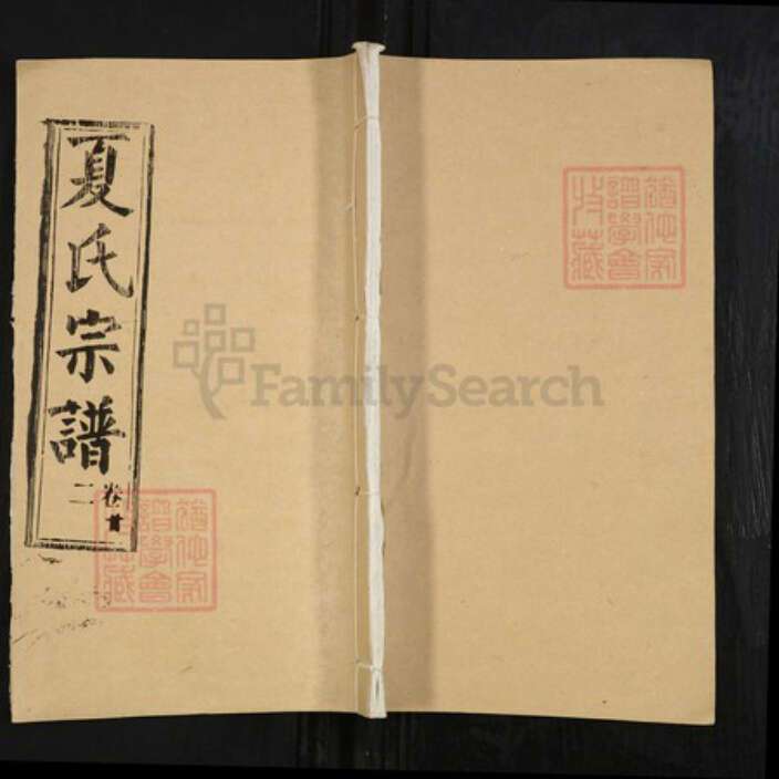 湖北省鄂州市夏氏族谱-夏氏宗谱[22卷].pdf电子版缩略图