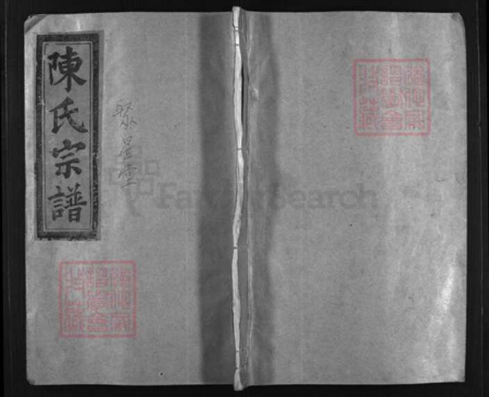 浙江省陈氏族谱-颍川郡陈氏宗谱 [不分卷].pdf电子版缩略图