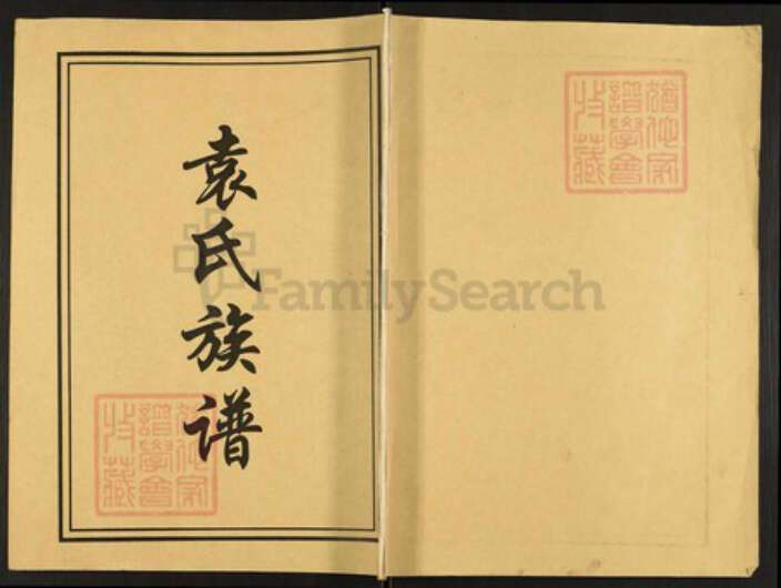 山东省枣庄市市中区孟庄镇袁氏族谱-袁氏族谱.pdf电子版缩略图