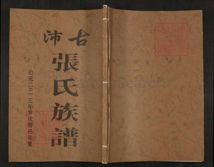 安徽省滁州市明光市张氏族谱-古沛张氏族谱.pdf电子版缩略图