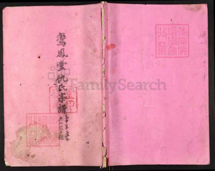 江苏省扬州市高邮市三垛镇仇氏鸾凤堂族谱-鸾凤堂仇氏宗谱.pdf电子版缩略图