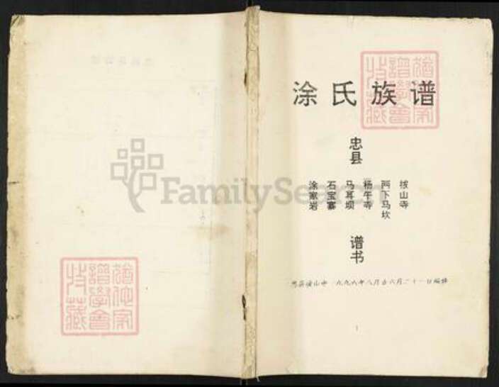 重庆市忠县涂氏族谱-涂氏族谱.pdf电子版缩略图