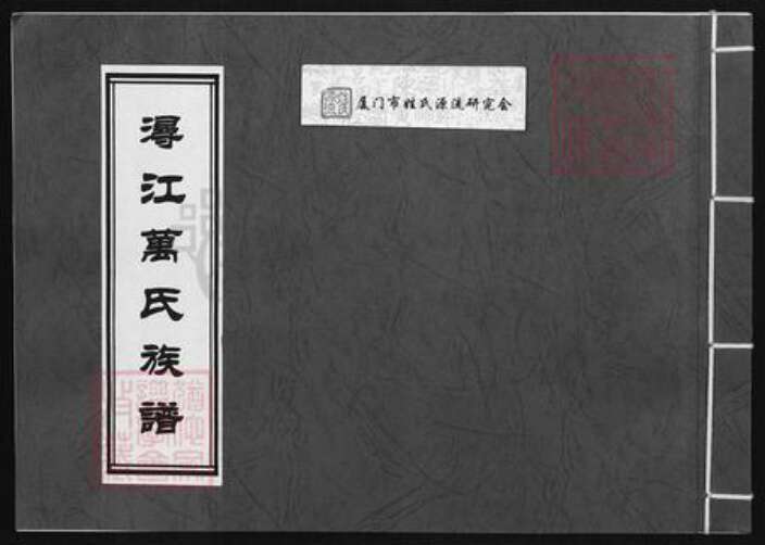 福建省泉州市晋江市龙湖镇万氏族谱-浔江万氏族谱.pdf电子版缩略图