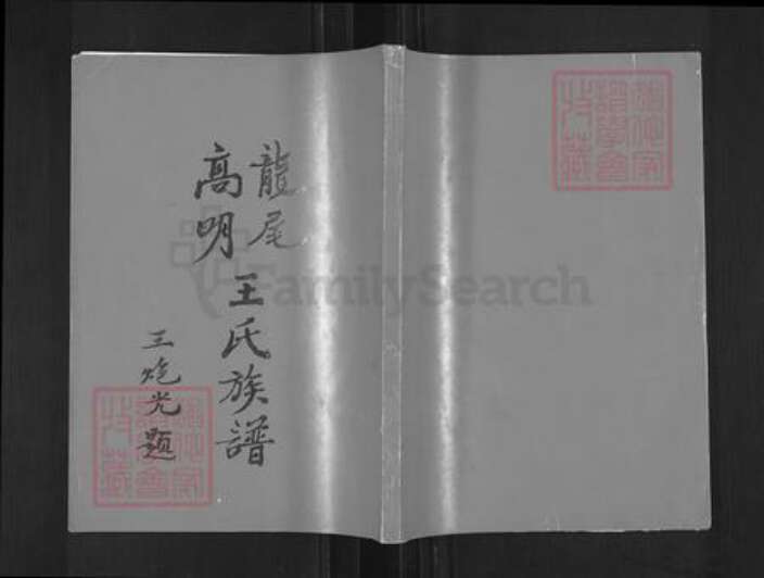 广东省佛山市高明区明城镇王氏瞻槐堂族谱-王氏族谱.pdf电子版缩略图