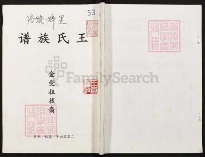 重庆市涪陵区王氏族谱-王氏族谱.pdf电子版缩略图