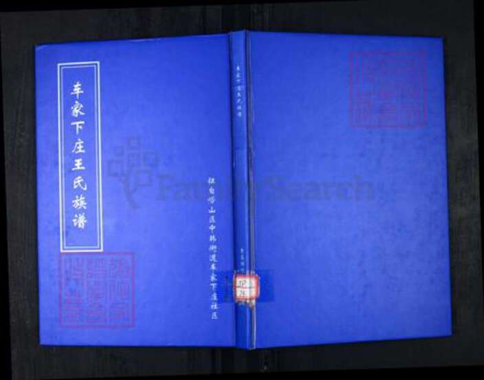 山东省青岛市崂山区王氏族谱-车家下庄王氏族谱.pdf电子版缩略图
