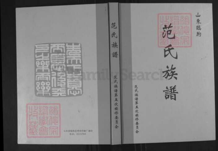 山东省潍坊市临朐县范氏族谱-范氏族谱.pdf电子版缩略图