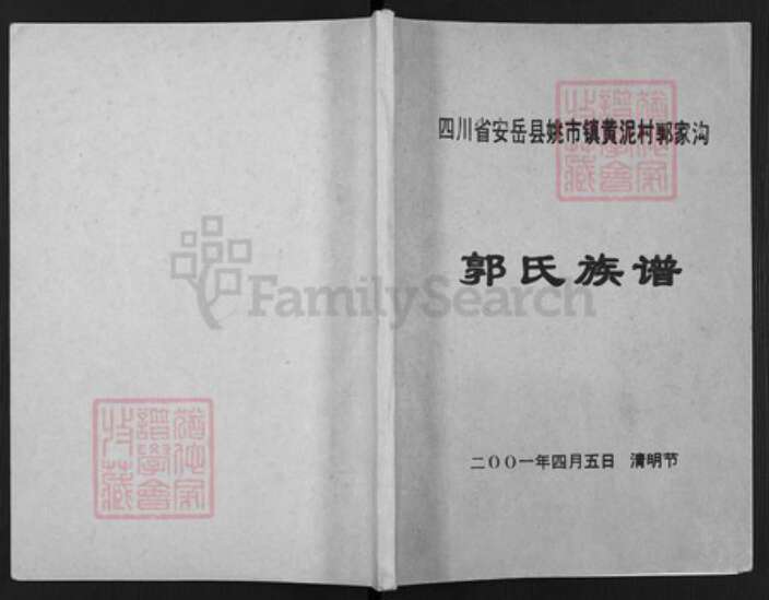 四川省资阳市安岳县姚市镇四川省资阳市安岳县郭氏族谱-郭氏族谱.pdf电子版缩略图