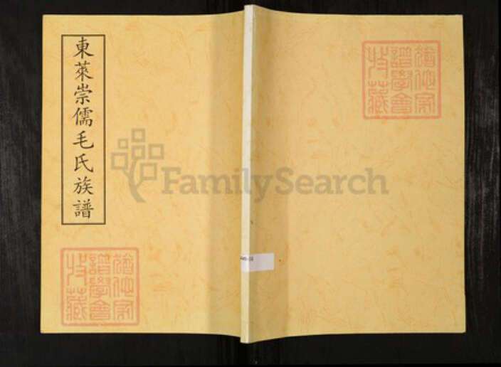 山东省烟台市毛氏族谱-东莱崇儒毛氏族谱.pdf电子版缩略图