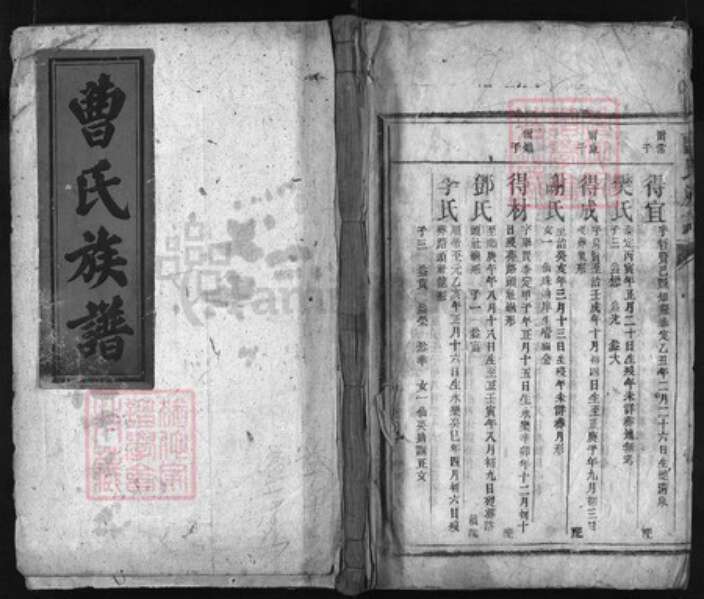 湖南省郴州市郴县曹氏族谱-曹氏族谱[残卷].pdf电子版缩略图