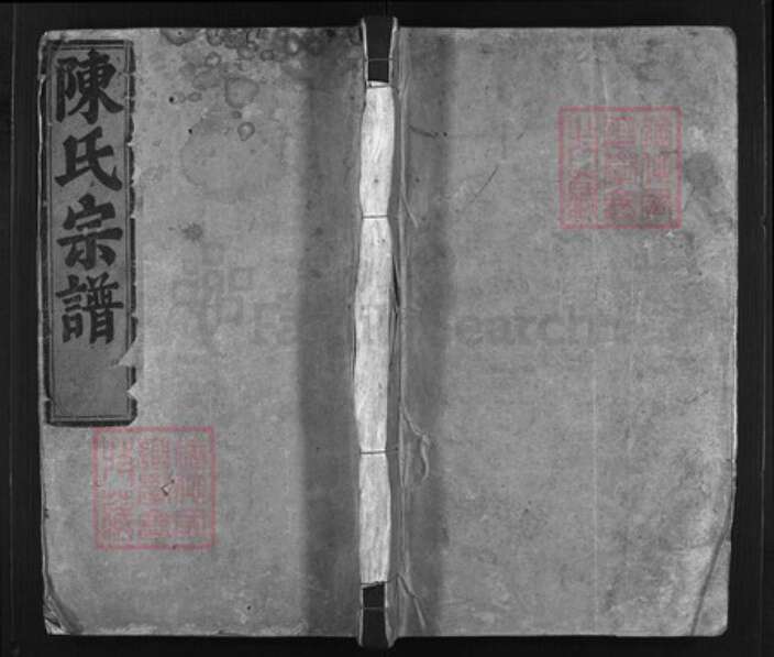 浙江省陈氏族谱-颍川郡陈氏宗谱 [不分卷].pdf电子版缩略图