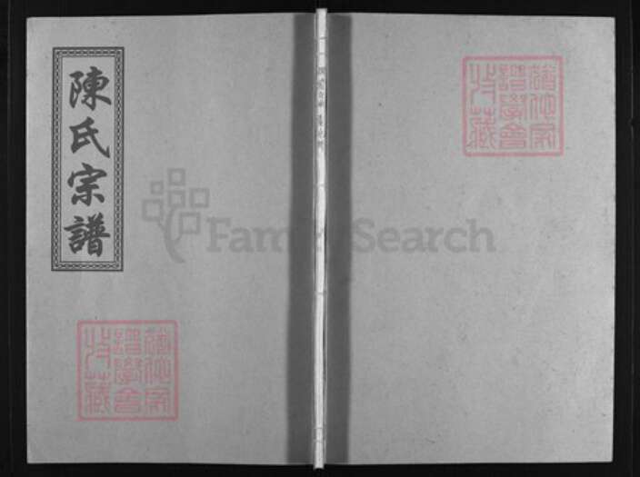 浙江省陈氏族谱-颍川郡陈氏宗谱 [不分卷].pdf电子版缩略图