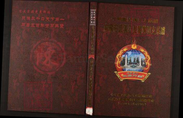 湖北省武汉市陈氏族谱-中华义门陈氏大成谱南桥庄武汉江夏瞿湾胡支系谱.pdf电子版缩略图
