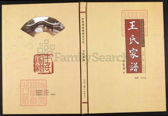 甘肃省定西市渭源县王氏族谱-王氏家谱.pdf电子版缩略图