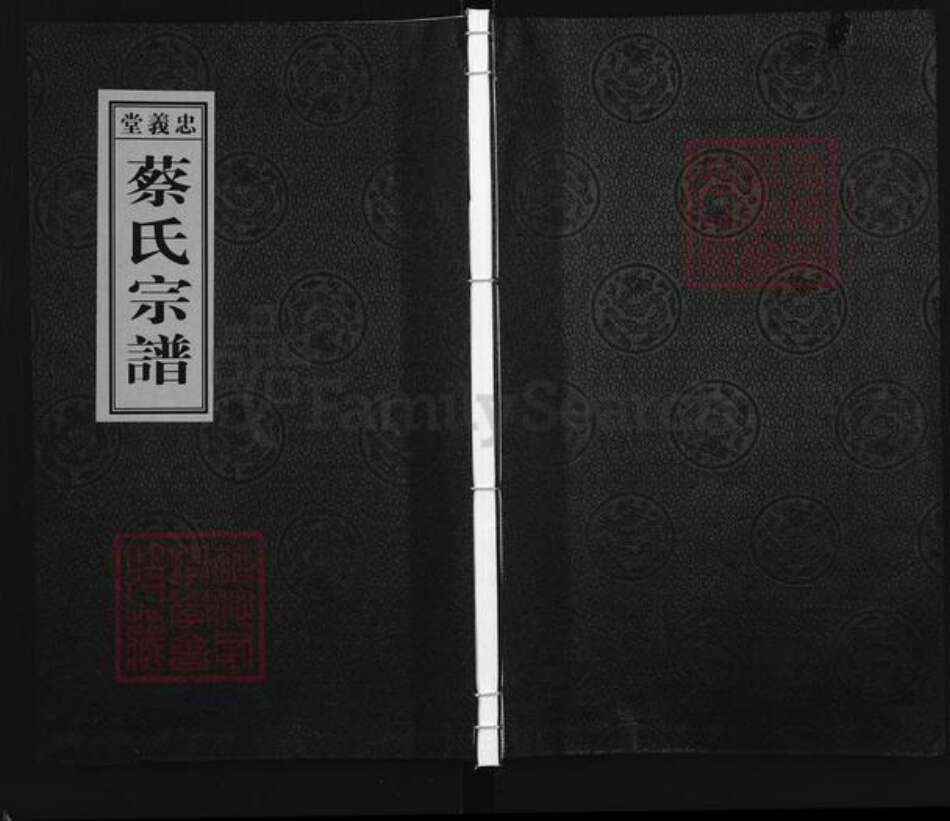 江苏省镇江市句容市茅山镇蔡氏忠义堂族谱-蔡氏宗谱.pdf电子版缩略图