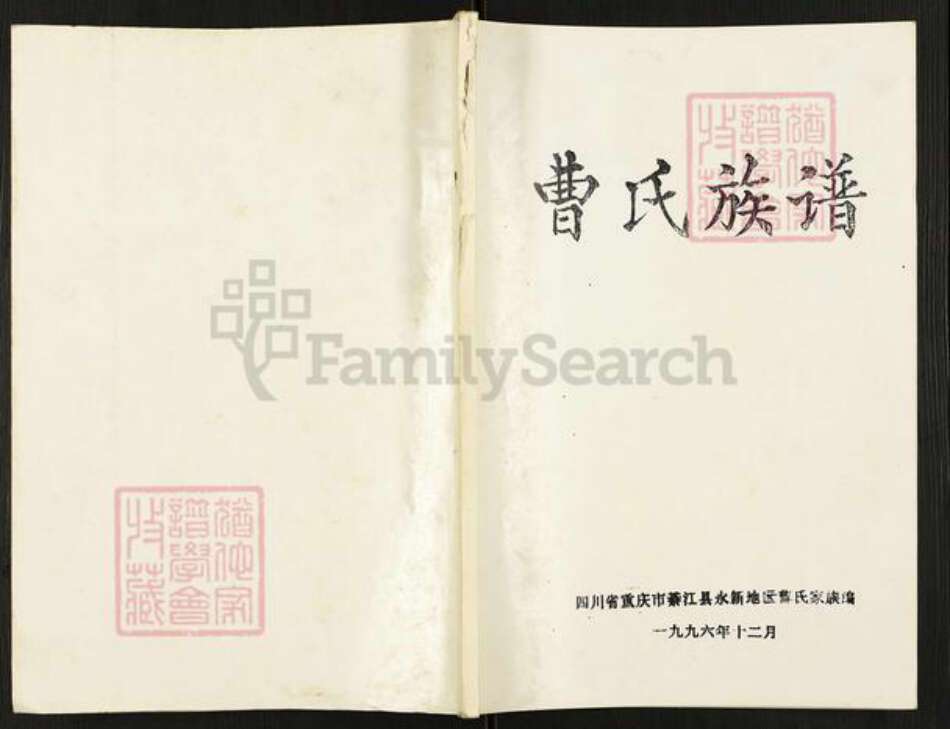 重庆市綦江区永新镇曹氏族谱-曹氏族谱.pdf电子版缩略图