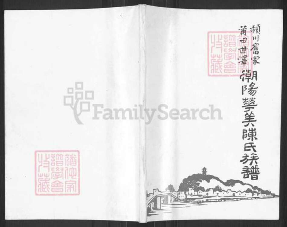 广东省汕头市潮阳区贵屿镇陈氏时思堂族谱-颍川旧家莆田世泽潮阳华美陈氏族谱.pdf电子版缩略图