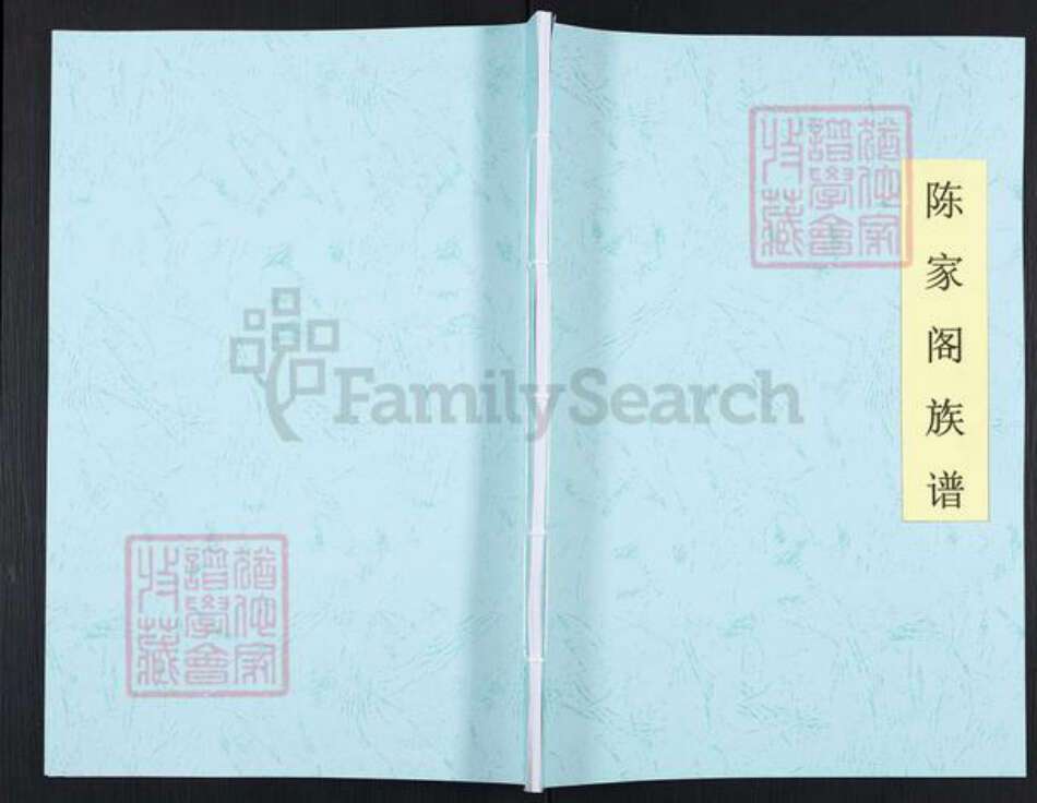 贵州省铜仁市石阡县白沙镇陈氏族谱-陈家阁族谱.pdf电子版缩略图