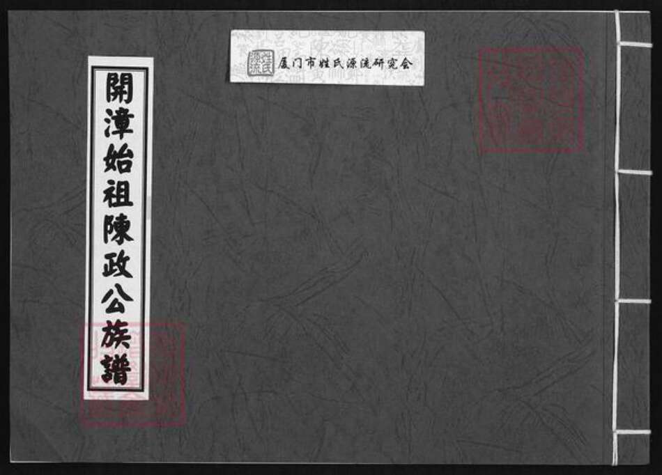 福建省漳州市陈氏族谱-开漳始祖陈政公族谱.pdf电子版缩略图