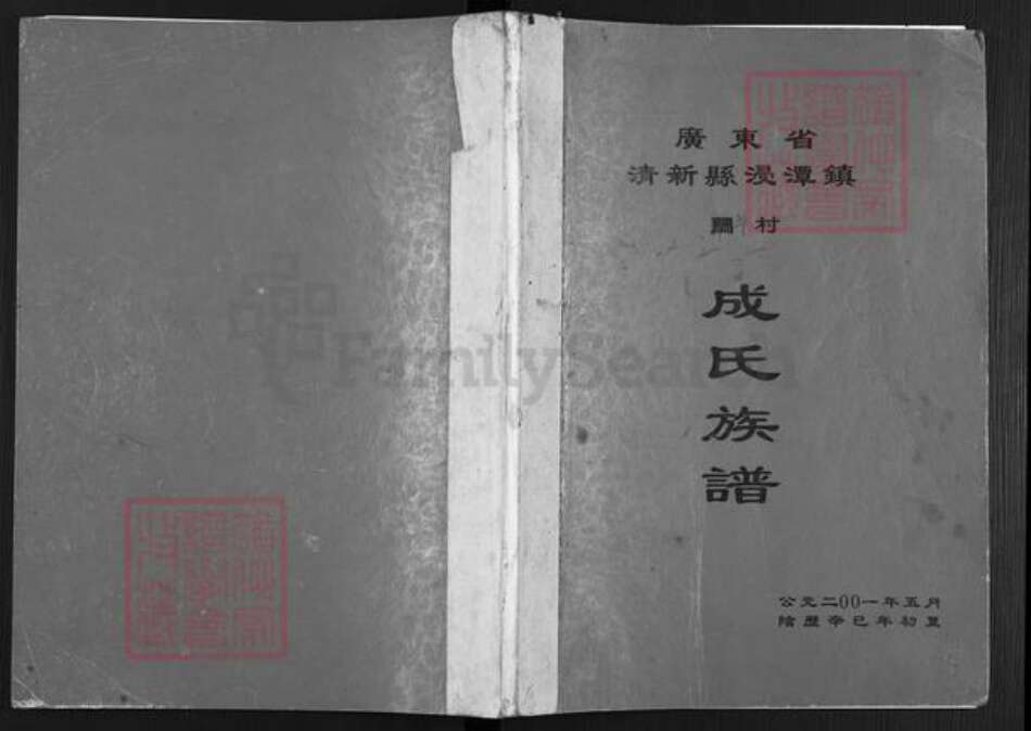 广东省清远市清新区浸潭镇成氏族谱-成氏族谱.pdf电子版缩略图