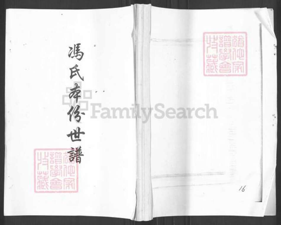 山东省烟台市栖霞市冯氏族谱-冯氏本分世谱.pdf电子版缩略图