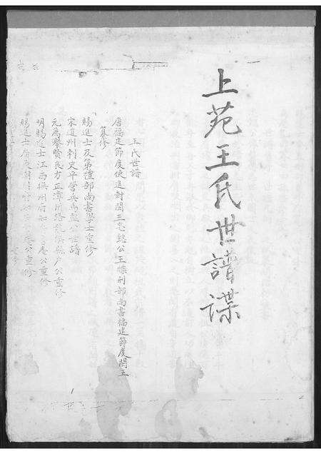 福建王氏族谱-上苑王氏世谱谍.pdf电子版缩略图