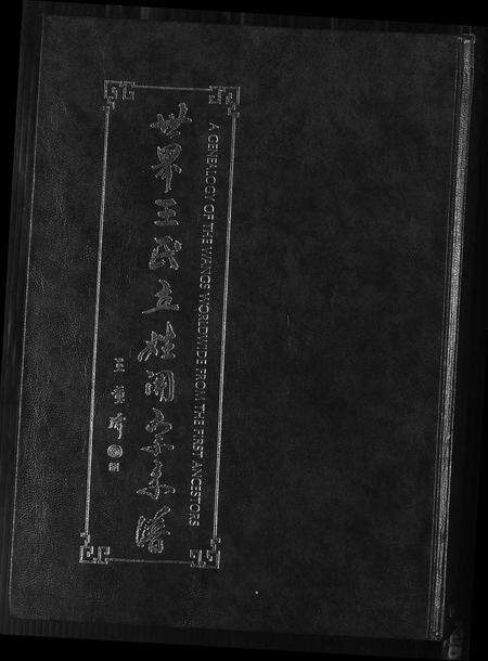 福建王氏族谱-世界王氏立姓开宗系谱.pdf电子版缩略图