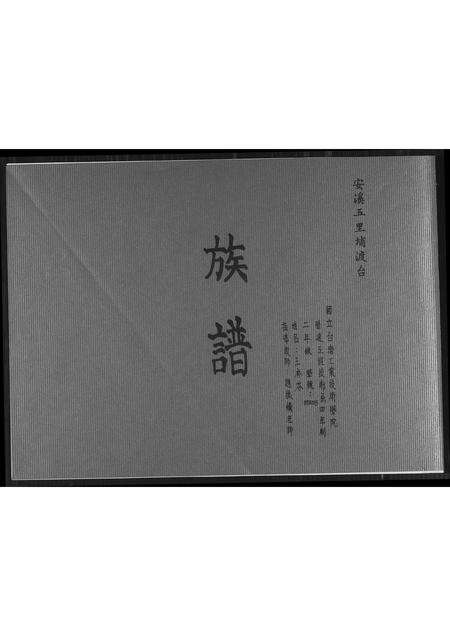 福建王氏族谱-[王氏]安溪五里埔渡台族谱.pdf电子版缩略图
