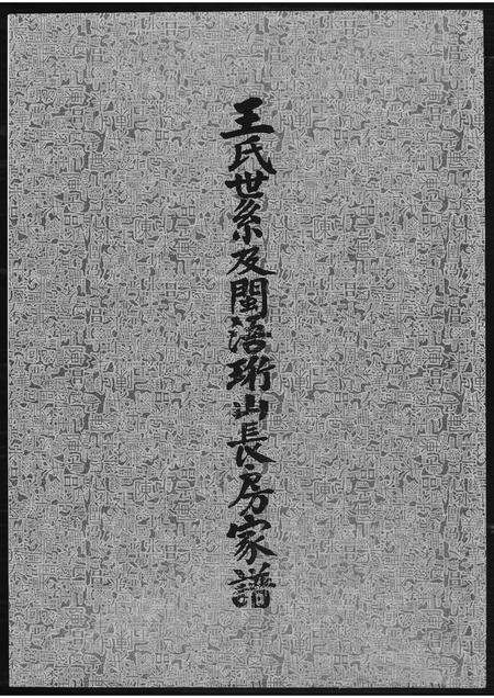 福建王氏族谱-王氏世系及闽语珩山长房家谱.pdf电子版缩略图