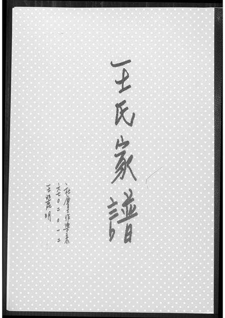 福建王氏族谱-王氏家谱.pdf电子版缩略图