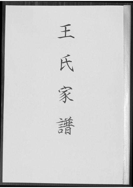 福建王氏族谱-王氏家谱.pdf电子版缩略图