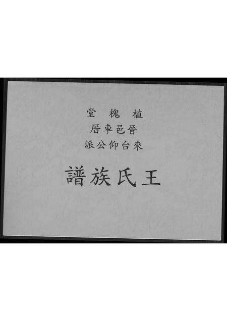 福建王氏族谱-王氏族谱.pdf电子版缩略图