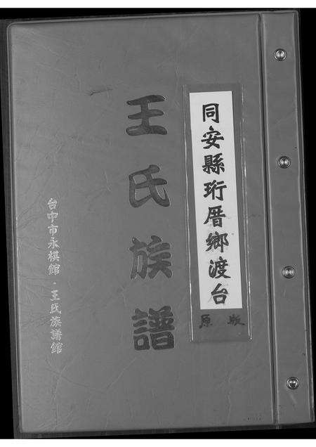 福建王氏族谱-王氏族谱.pdf电子版缩略图