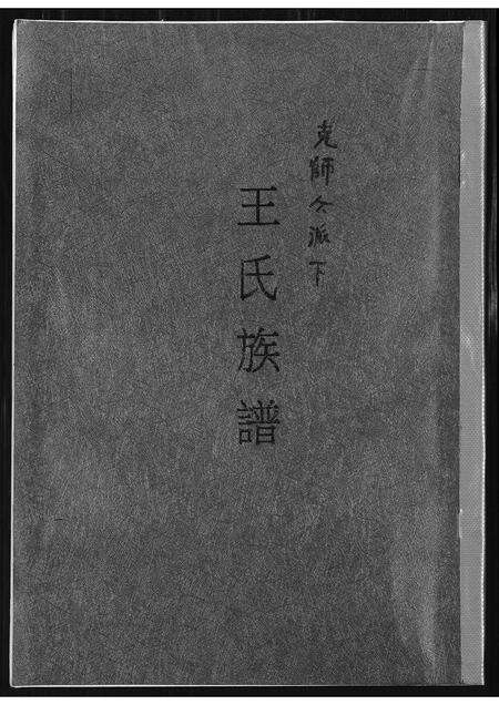 福建王氏族谱-王氏族谱克师公派下.pdf电子版缩略图
