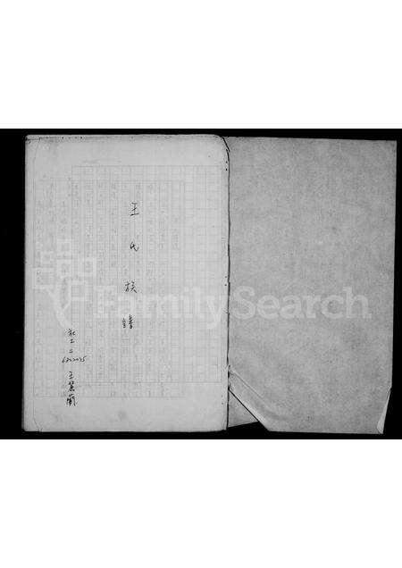 福建王氏族谱-王氏族谱.pdf电子版预览图1