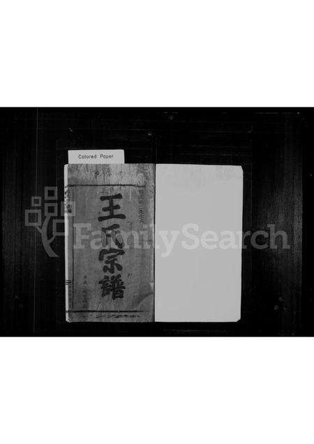 福建王氏族谱-王氏宗谱.pdf电子版预览图1