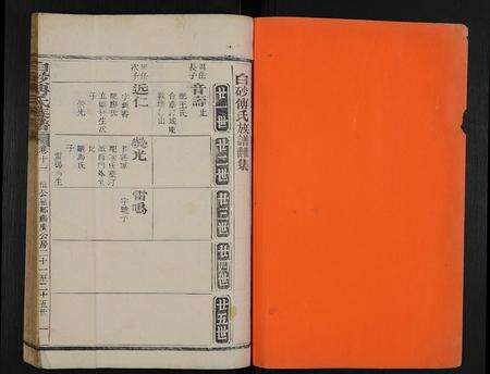 福建傅氏族谱-白砂傅氏族谱 [14卷,首1卷].pdf电子版预览图1