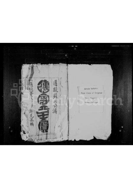 福建王氏族谱-太原郡王氏宗谱.pdf电子版预览图1