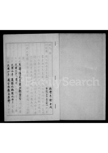 福建徐氏族谱-[徐氏家谱].pdf电子版预览图1