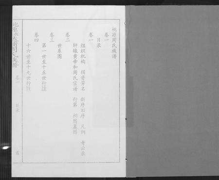 福建周氏族谱-桃园永春达埔周氏族谱.pdf电子版预览图1